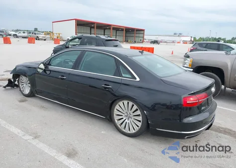 2015 Audi A8 L 4.0T из США, поврежденный, VIN WAU32AFD9FN009649